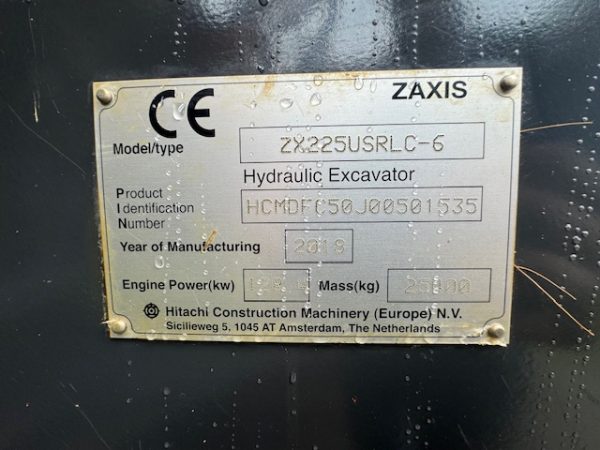 Hitachi ZX225USRLC-6 - Image 14