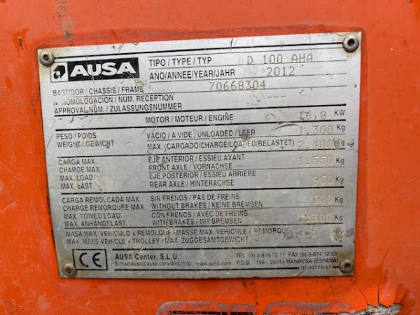 Ausa 1T Skip Loader - Image 10
